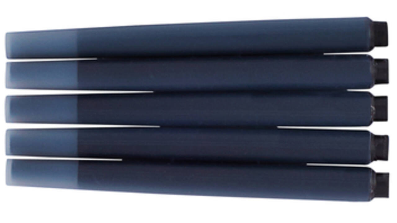 Inktpatroon Parker Quink zwart blister à 10 stuks