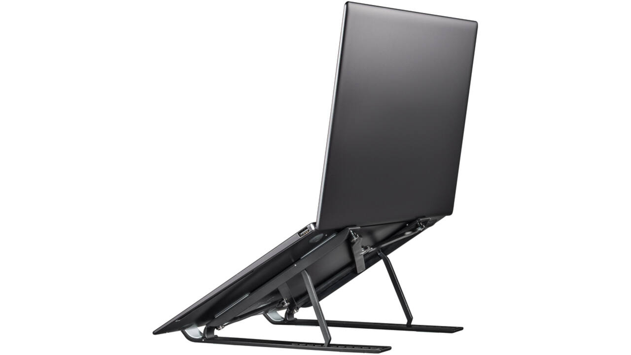 Laptopstandaard Hama light zwart