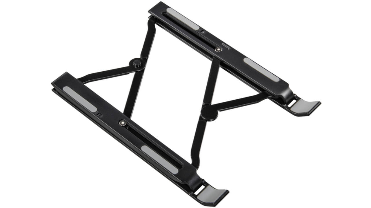 Laptopstandaard Hama light zwart