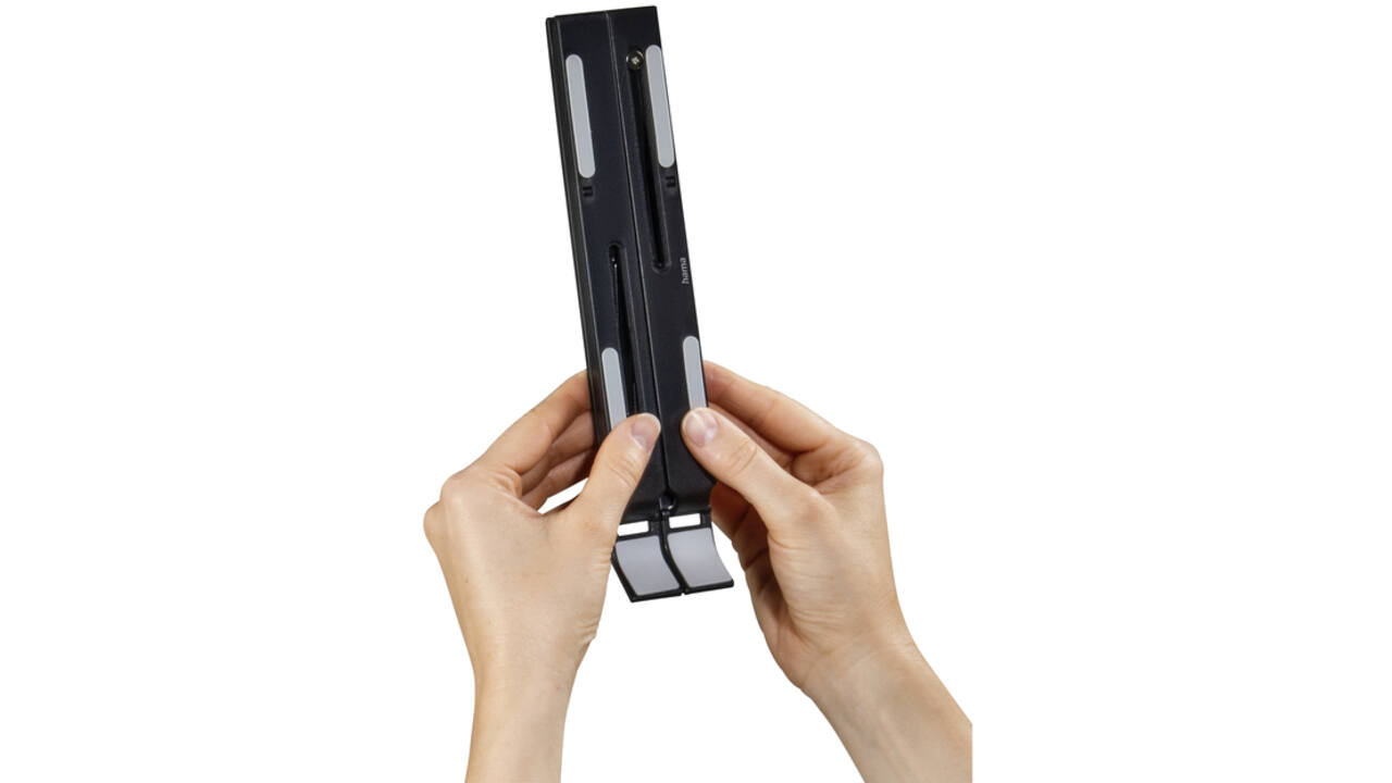 Laptopstandaard Hama light zwart