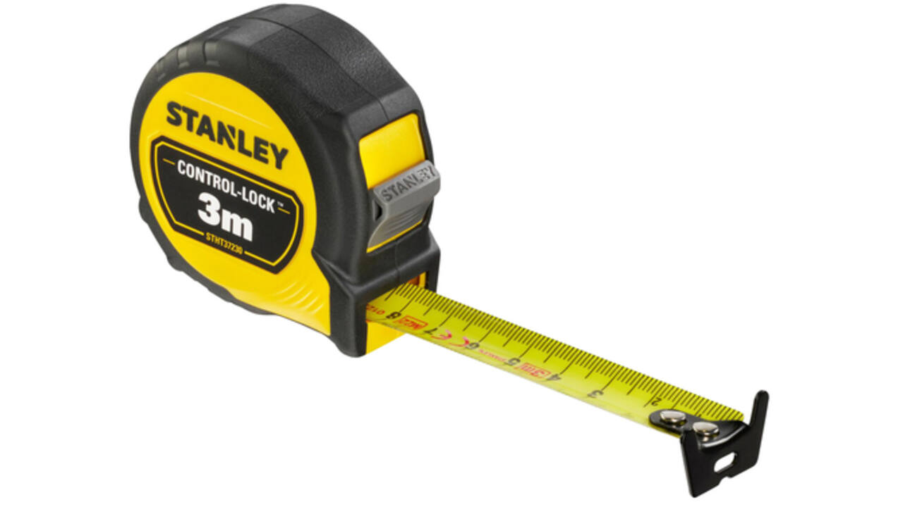 Rolmaat Stanley Control-Lock 3 meter 19mm