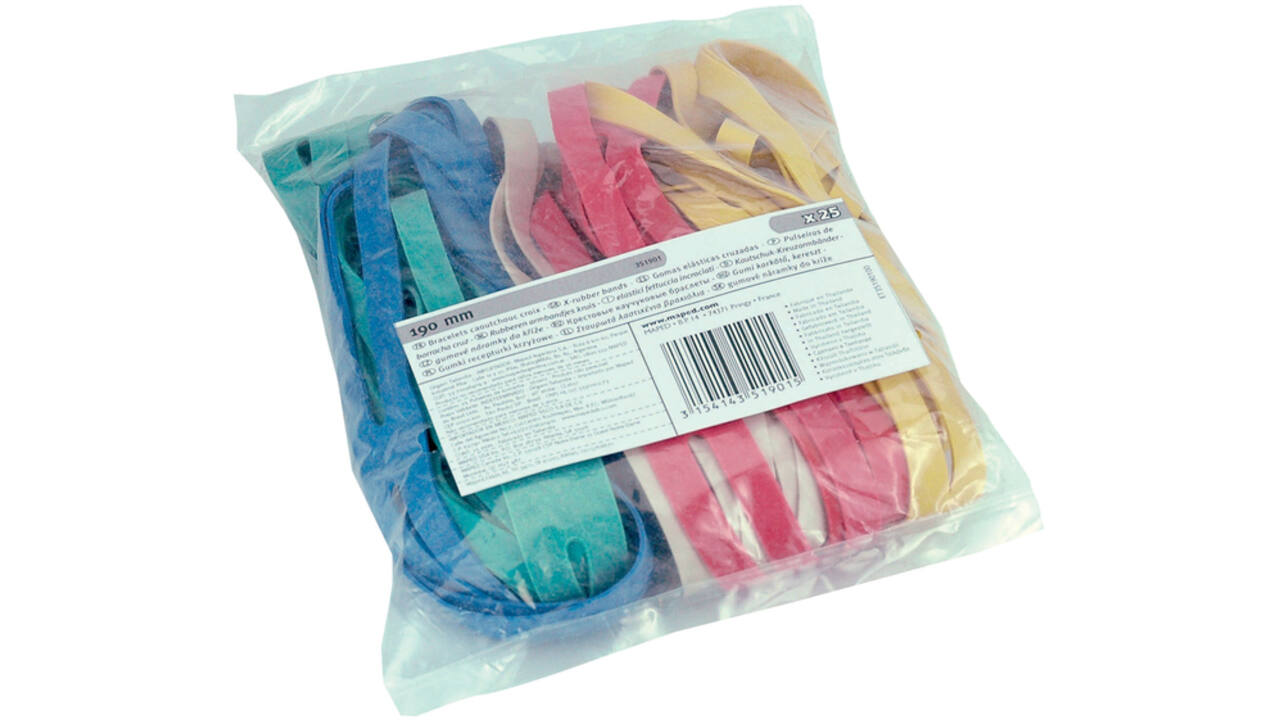 X-elastiek Maped 190mm assorti kleuren