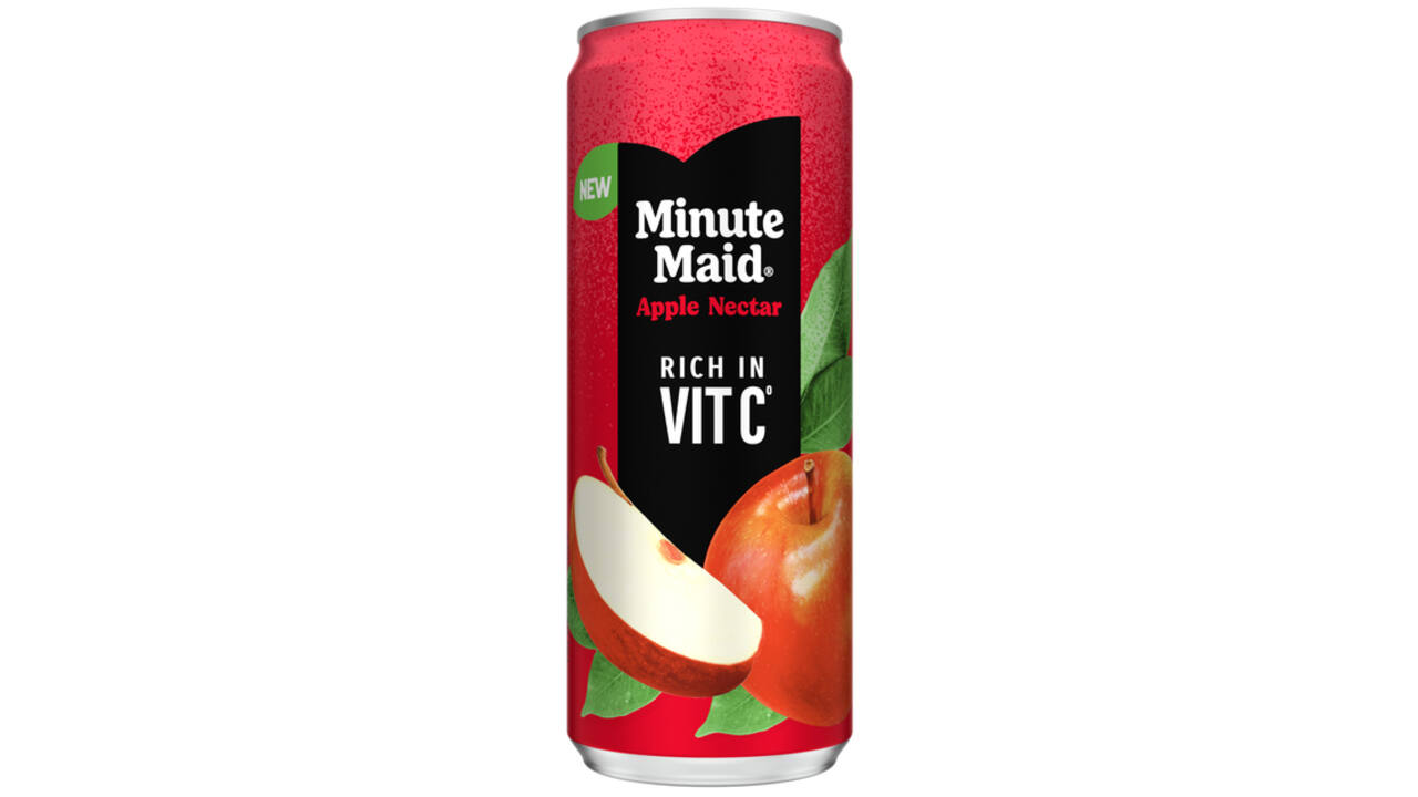 Frisdrank Minute Maid appelsap blik 330ml
