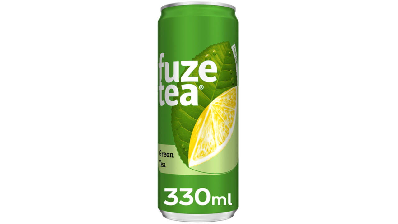 Frisdrank Fuze Tea green tea blik 330ml