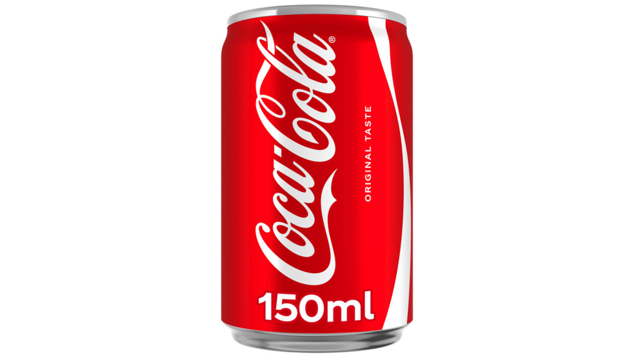 Frisdrank Coca Cola Regular blik 150ml