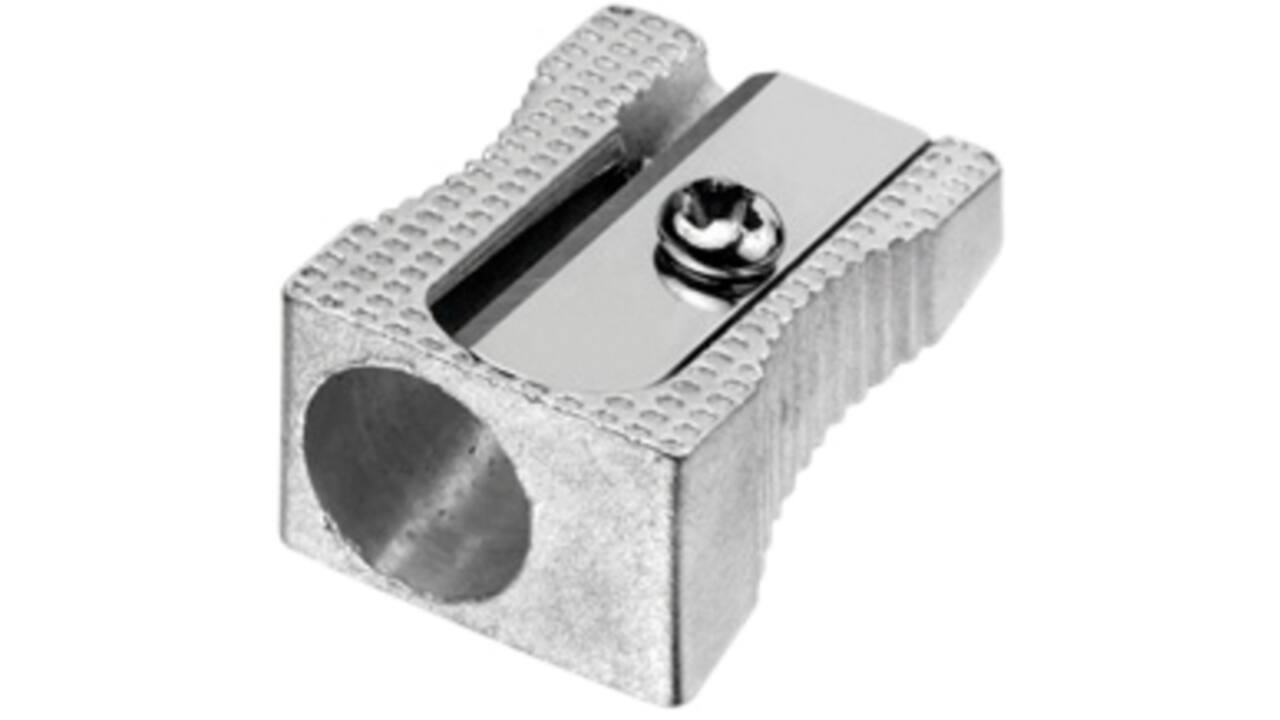 Puntenslijper Westcott aluminium enkel kegelvorm