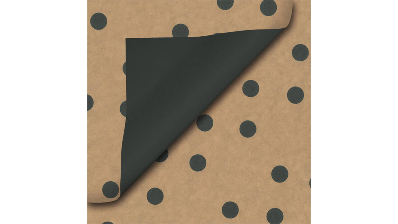 Apparaatrol Special Wrap 200mx30cm kraft zwarte bol