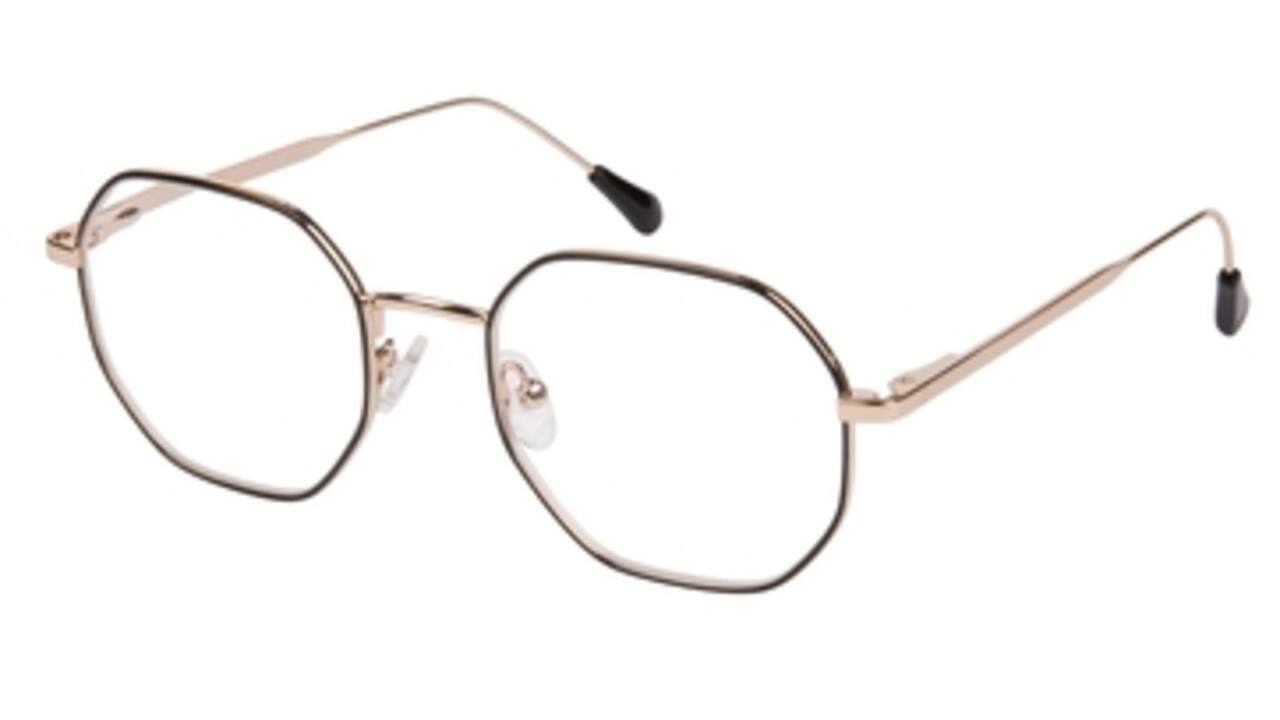 Leesbril I Need You +3.00 dpt Yoko zwart-goud