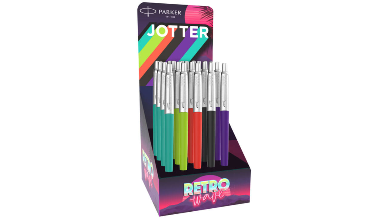 Balpen Parker Jotter Original 80's Retrowave medium assorti
