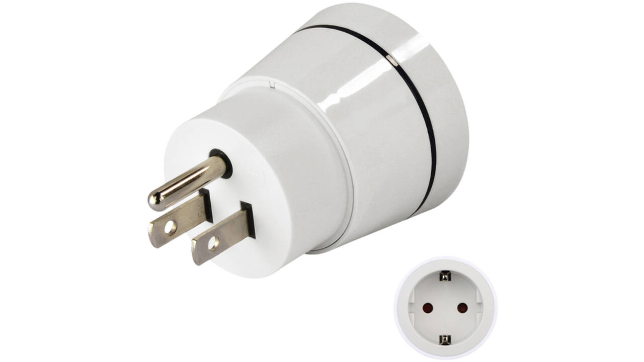 Reisstekker Hama adapter USA