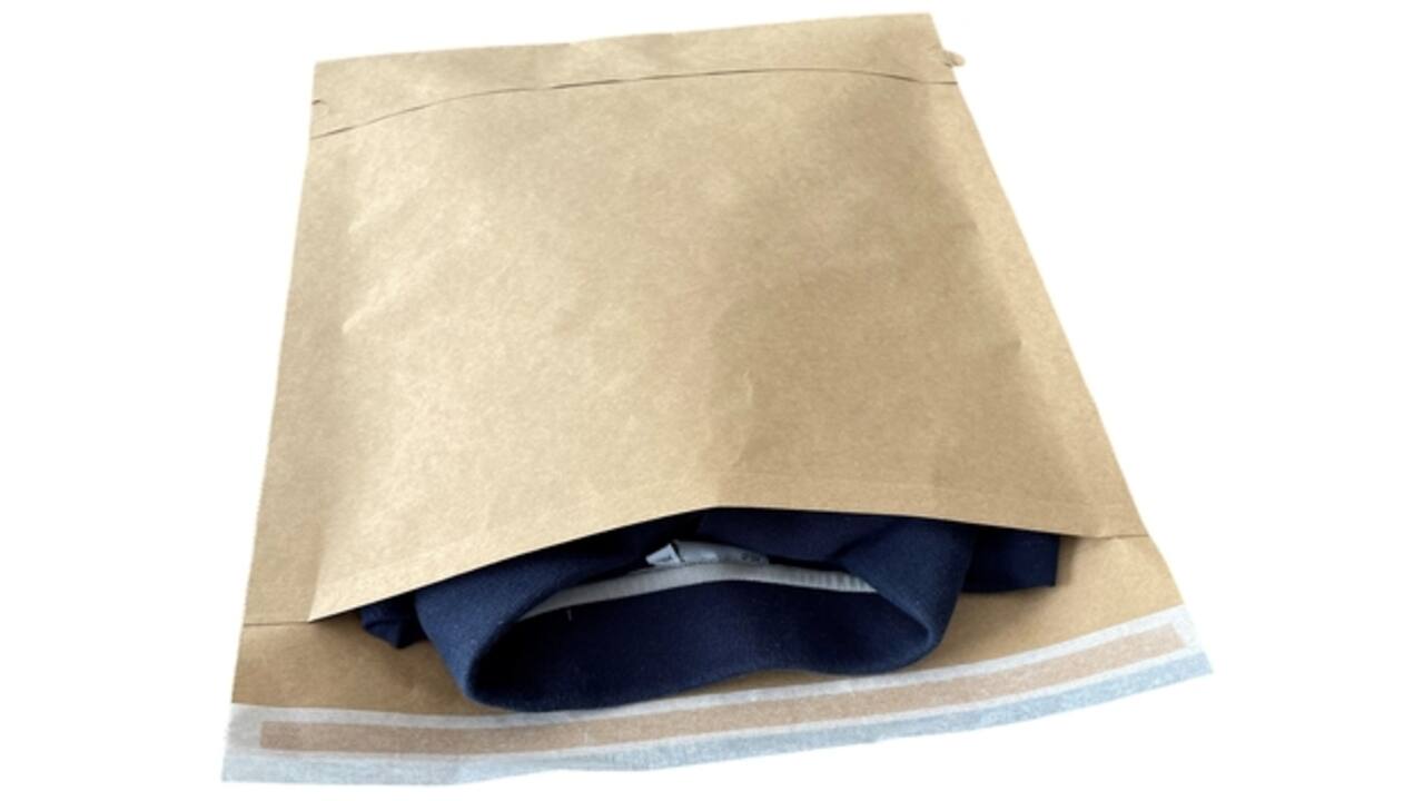 Sendbag verzendverpakking IEZZY 23/25 x 32cm bruin