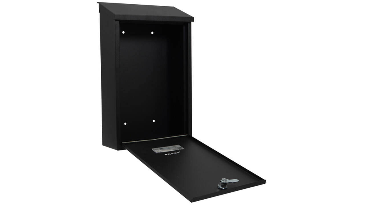Brievenbus BRASQ PB100 Basic wand zwart