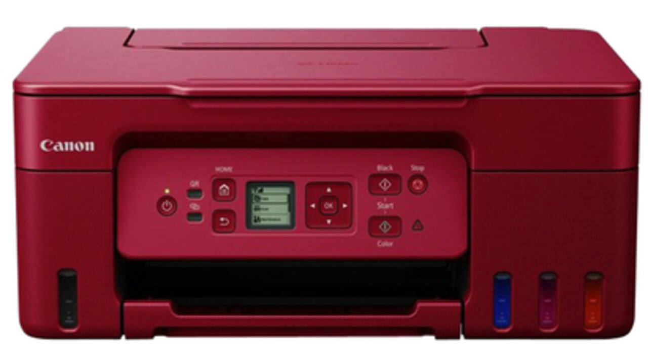 Multifunctional inktjet printer Canon PIXMA G3572 rood