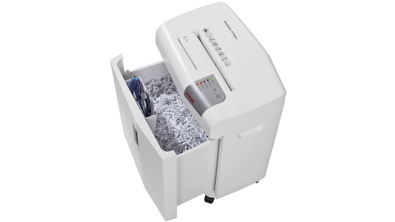 Papiervernietiger HSM shredstar X12pro snippers 2x15mm