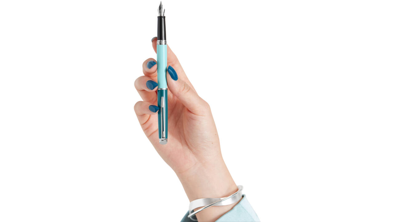 Vulpen Waterman Hémisphère Colour Blocking green CT medium