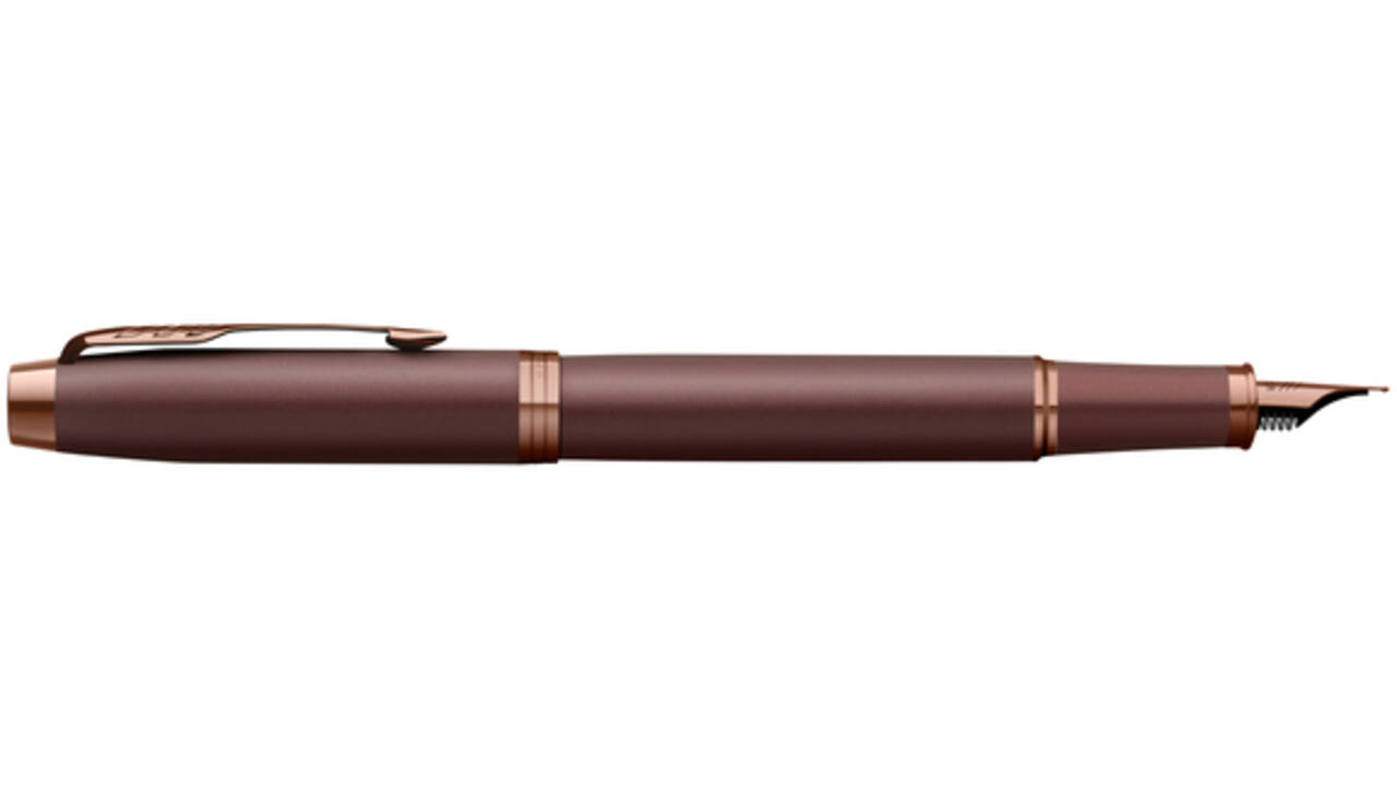 Vulpen Parker IM Monochrome burgundy GT medium