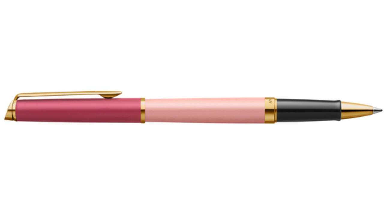 Rollerpen Waterman Hémisphère Colour Blocking pink GT fijn