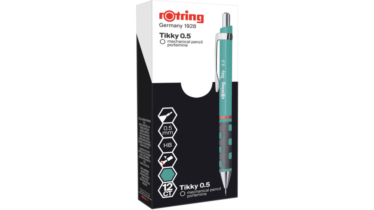 Vulpotlood rOtring Tikky 0.5mm zacht groen