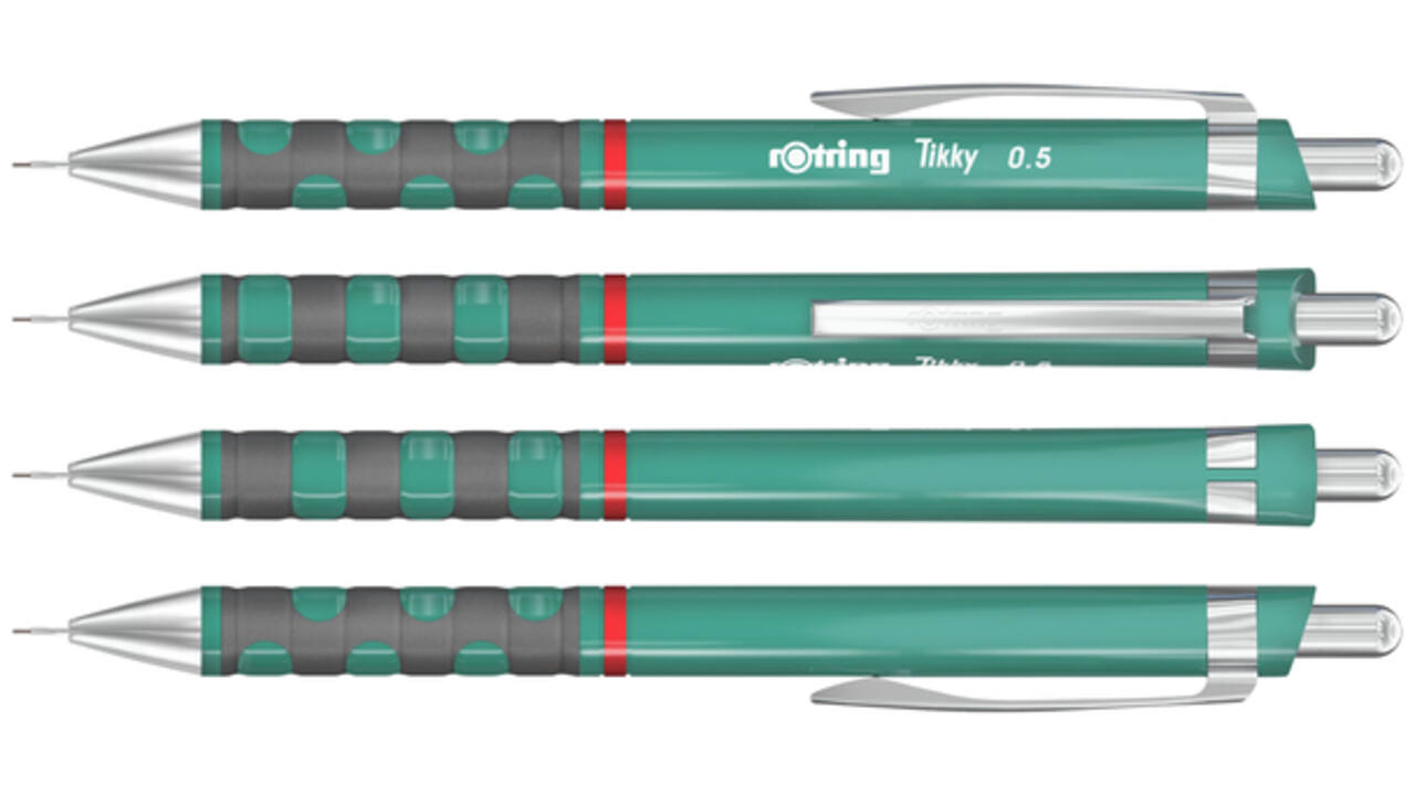 Vulpotlood rOtring Tikky 0.5mm zacht groen