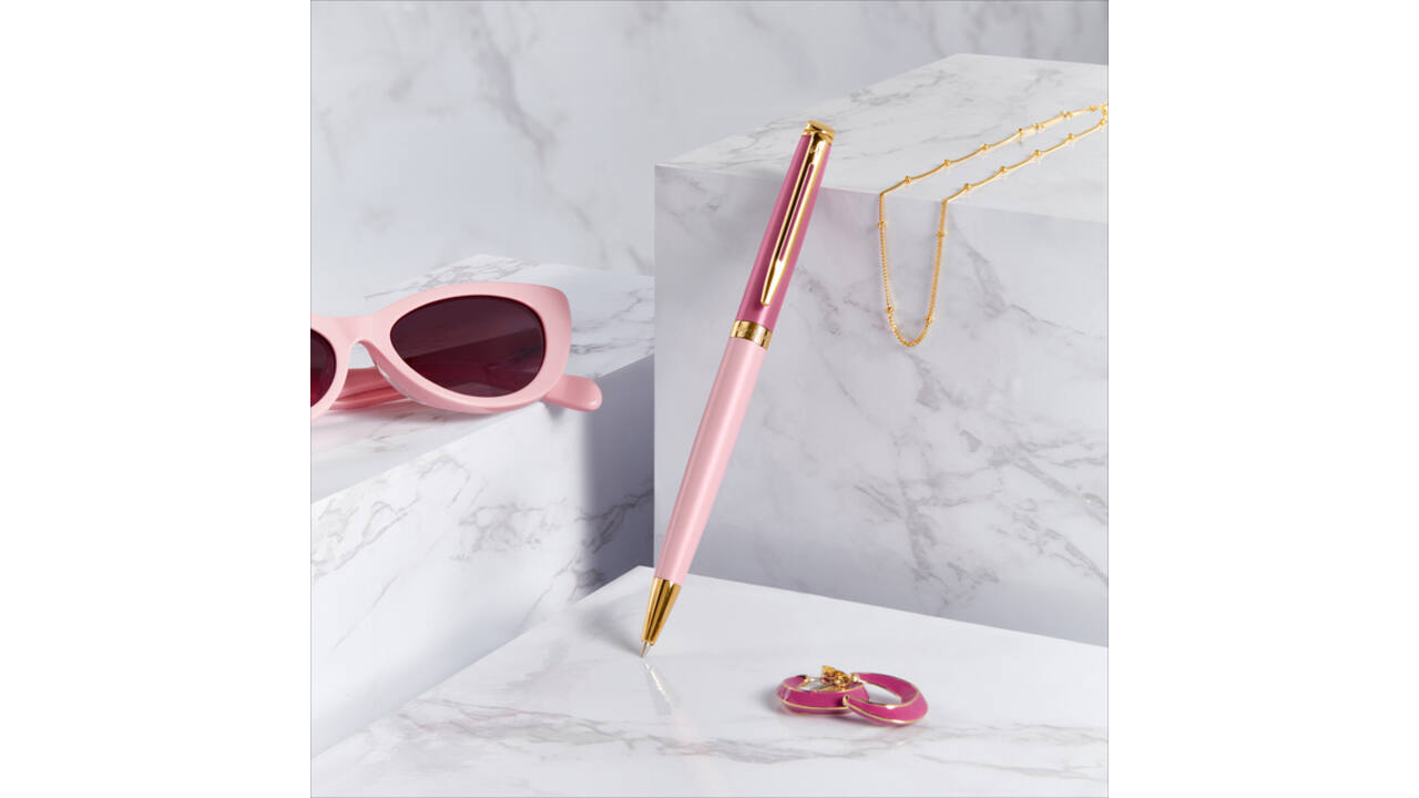 Vulpen Waterman Hémisphère Colour Blocking pink GT fijn
