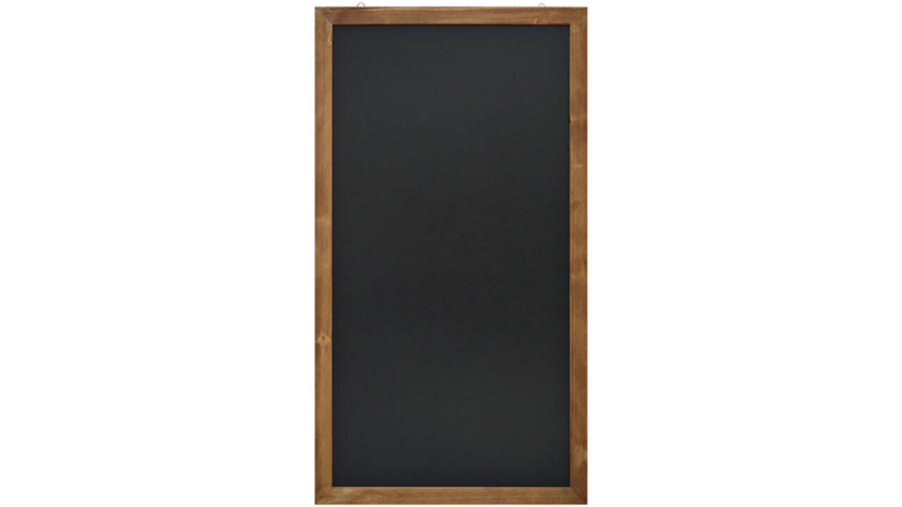 Krijtbord Europel met lijst 60x110cm natural