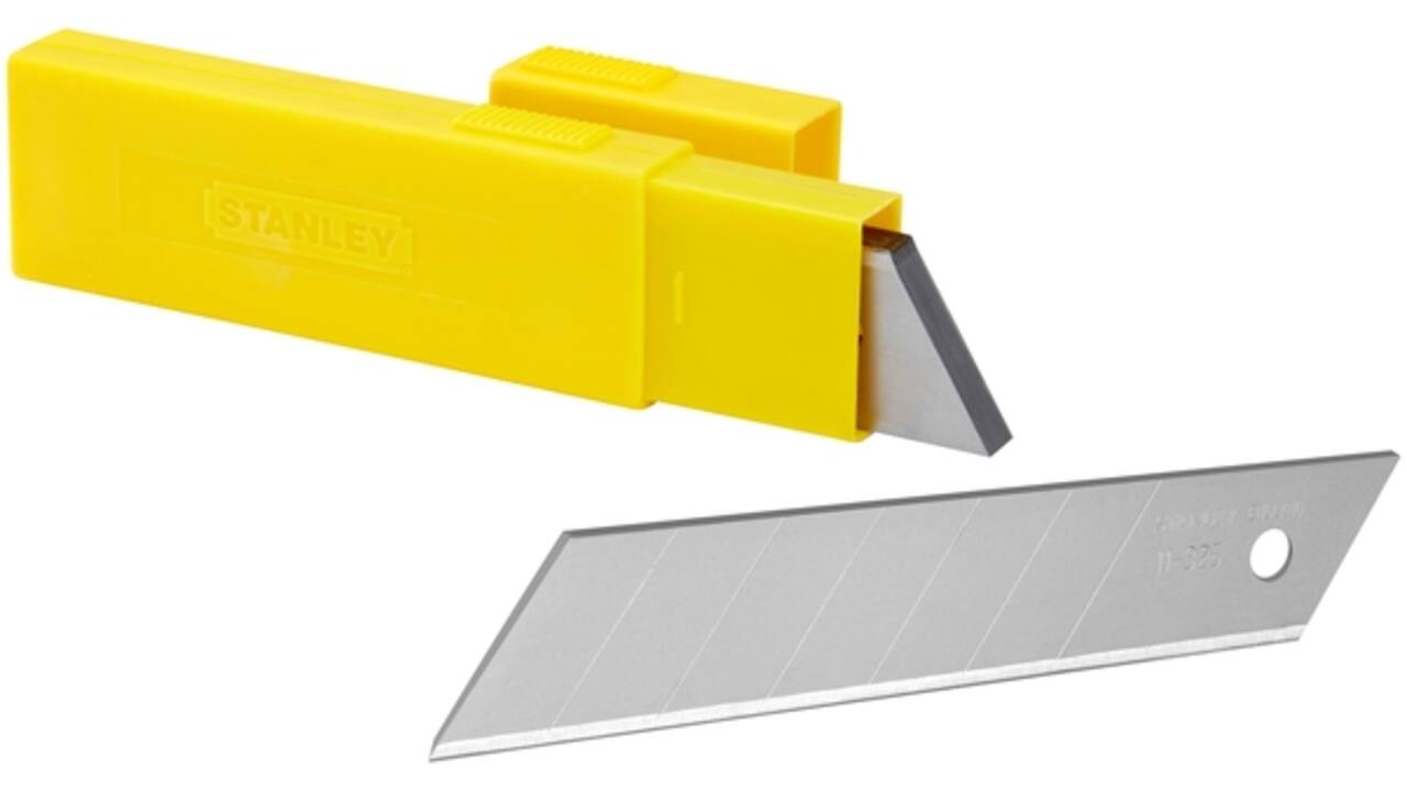 Afbreekmesjes Stanley 25mm 10 stuks