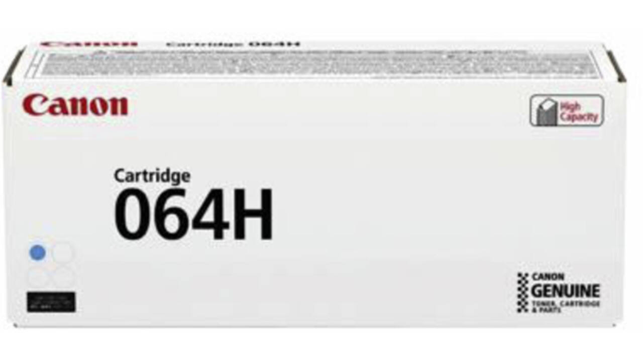 Tonercartridge Canon 064H blauw