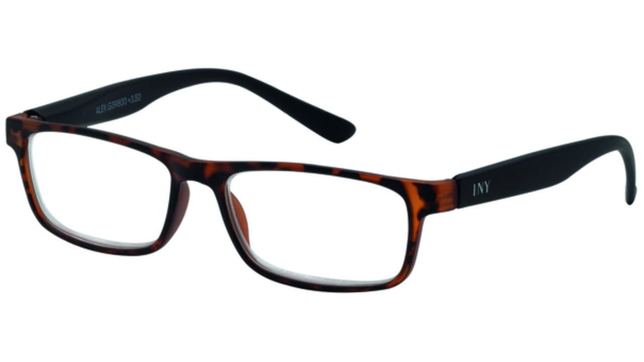 Leesbril I Need You +1.00 dpt Alex havanna-zwart