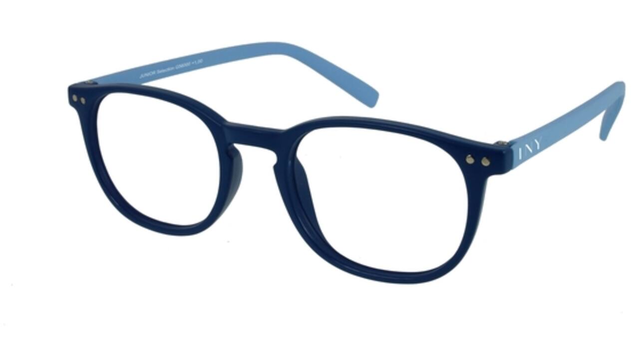 Leesbril I Need You +2.50 dpt Junior Selection blauw