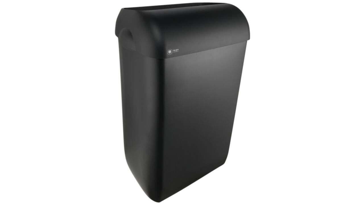 Afvalbak BlackSatino 43L zwart 331760