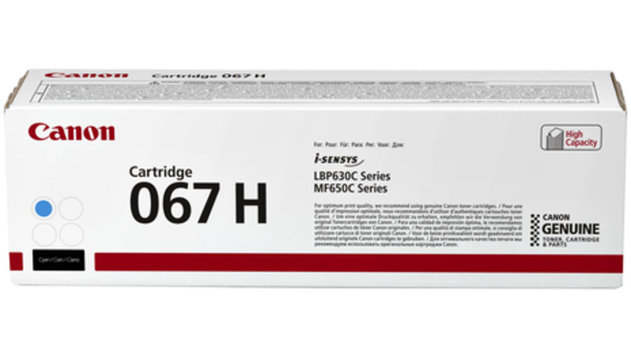 Tonercartridge Canon 067H blauw