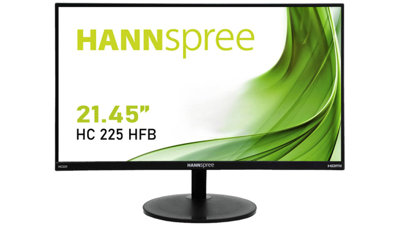 Monitor HANNspree HC225HFB 21,45 inch full-HD