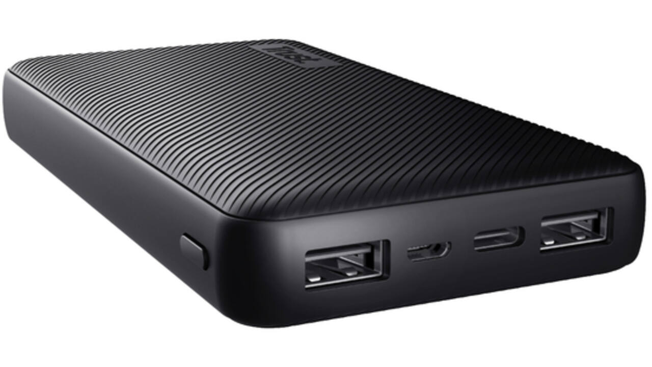 Powerbank Trust Primo 15.000 mAh eco zwart