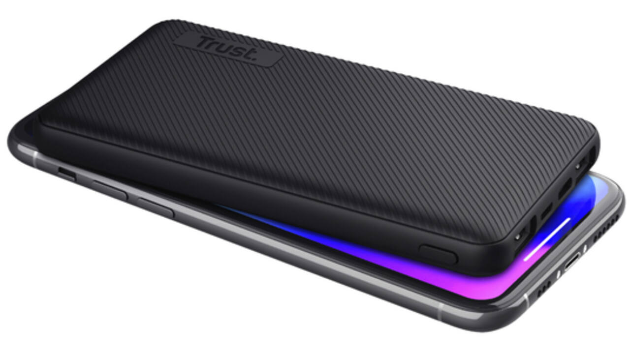 Powerbank Trust Primo 10.000 mAh eco zwart