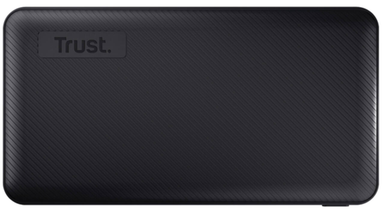 Powerbank Trust Primo 10.000 mAh eco zwart