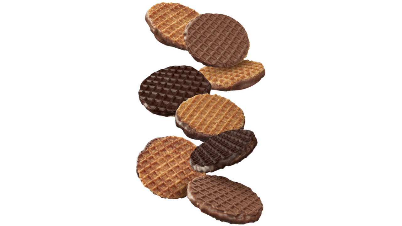 Koekjes Elite Special Dutch chocolate stroopwafelmix 120 stuks