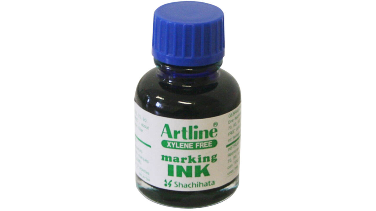 Viltstiftinkt Artline blauw