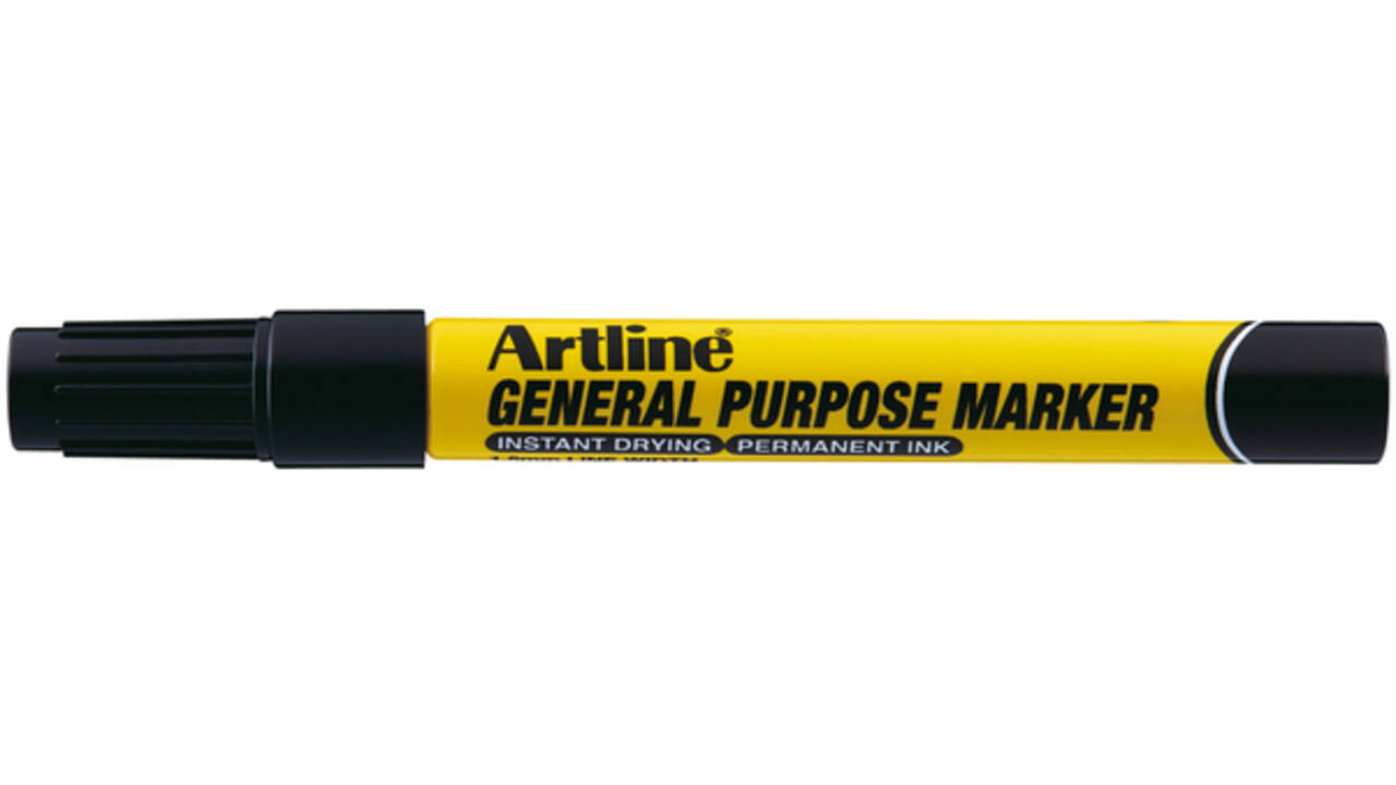 Viltstift Artline General purpose zwart