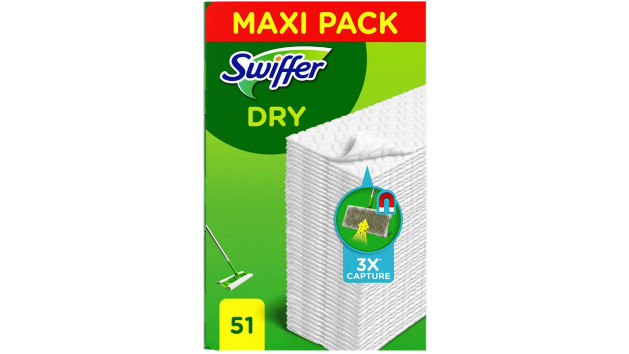 Vloerwisdoekjes Swiffer navulling droge doekjes