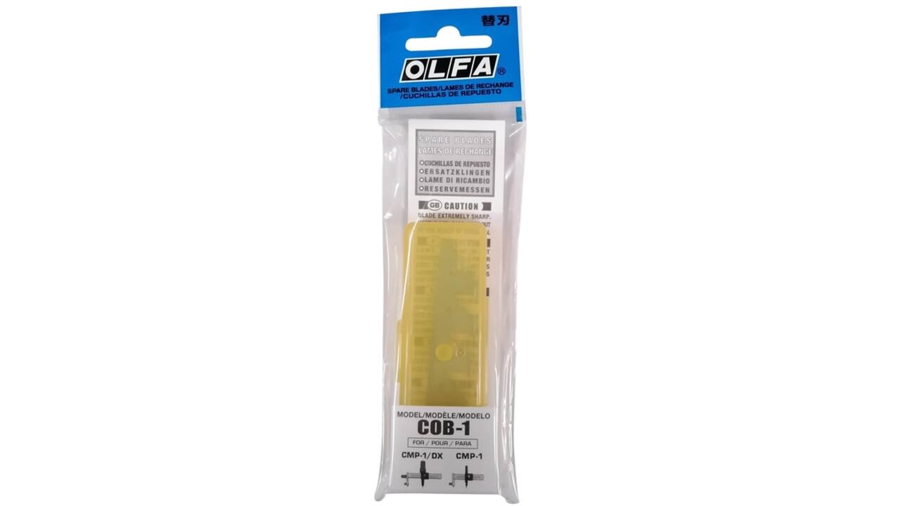 Reservemes Olfa COB-1 blister à 15 stuks