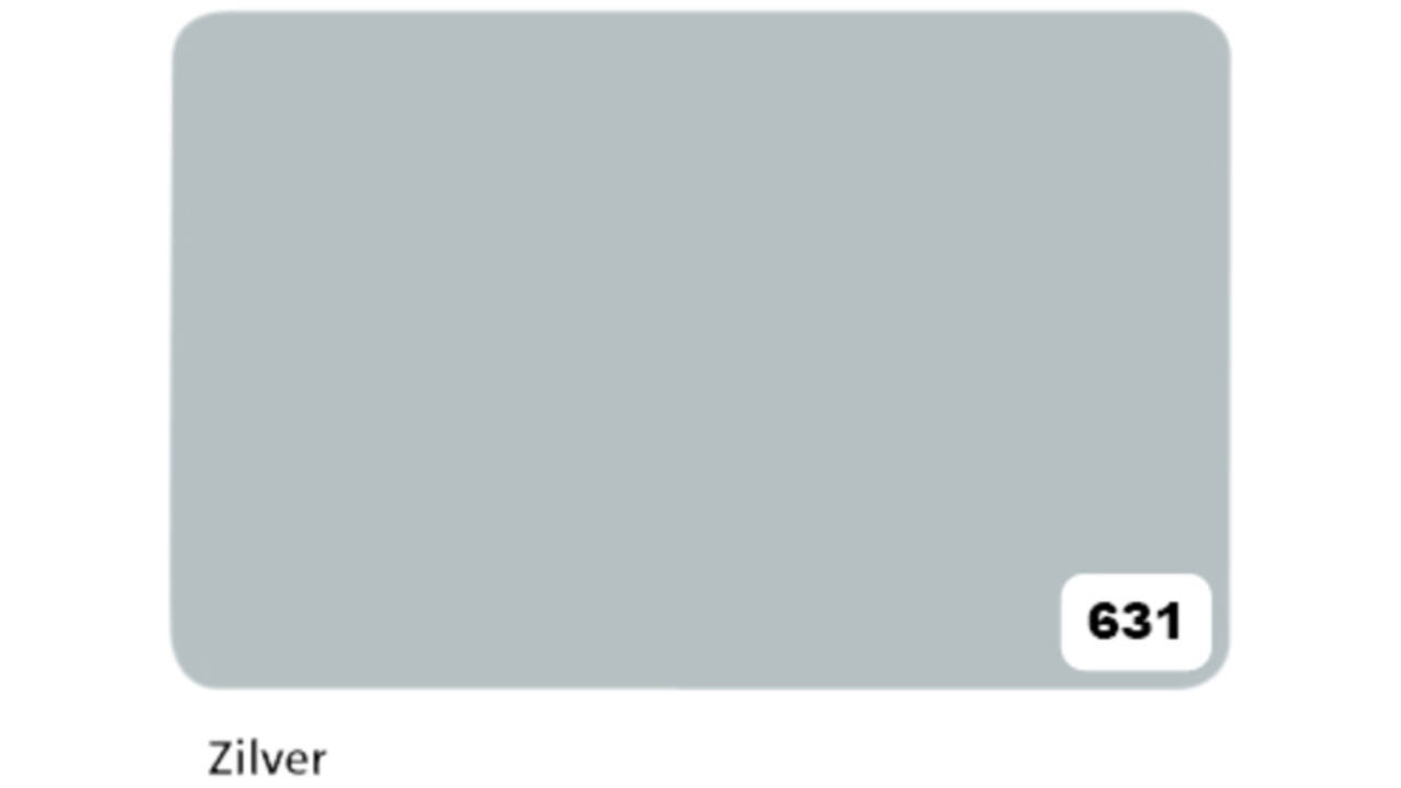 Etalagekarton Folia 1-zijdig 48x68cm 380gr nr631 zilver