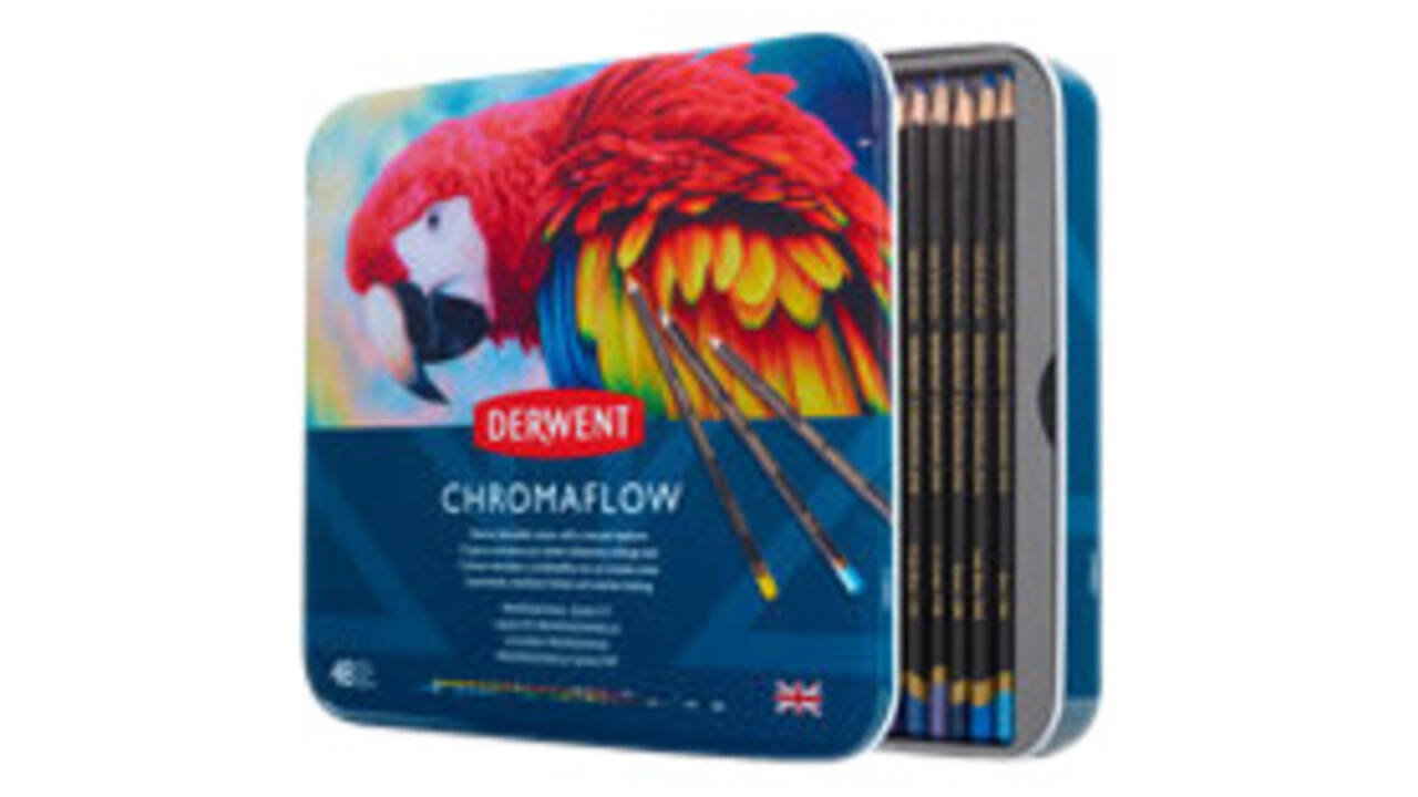 Kleurpotloden Derwent Chromaflow set à 48 kleuren