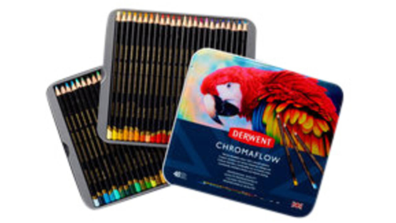 Kleurpotloden Derwent Chromaflow set à 48 kleuren