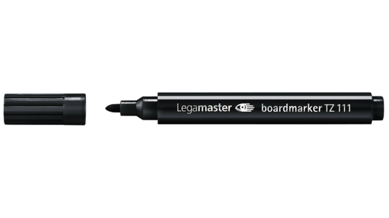 Viltstift Legamaster TZ 111 whiteboard mini 1mm zwart