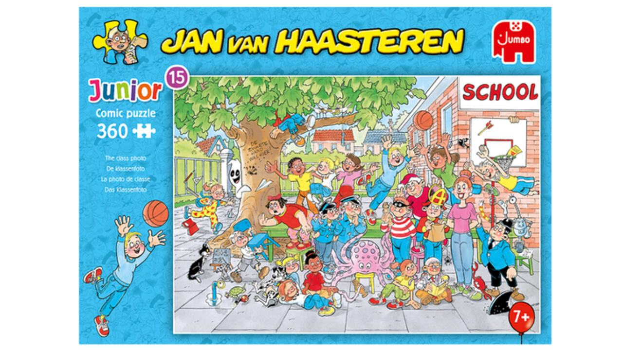 Puzzel Jan van Haasteren Junior 15 Klassenfoto 360 stukjes