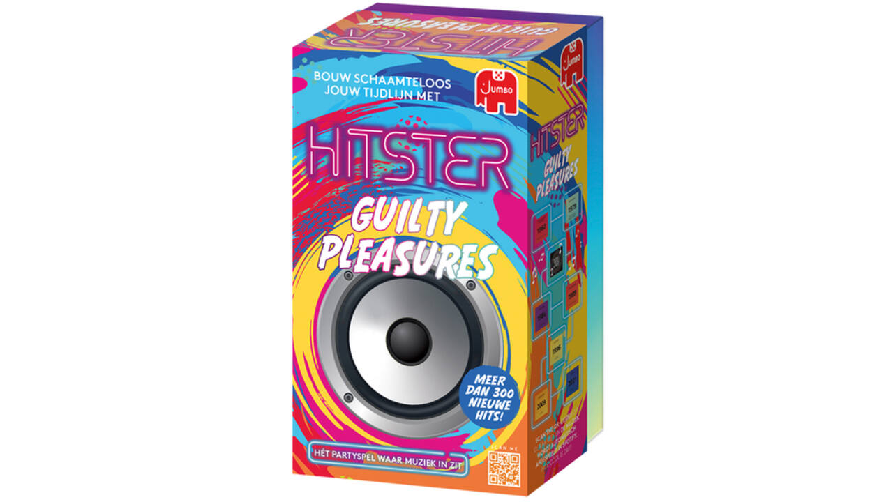 Muziekspel Hitster Guilty Pleasure 16+