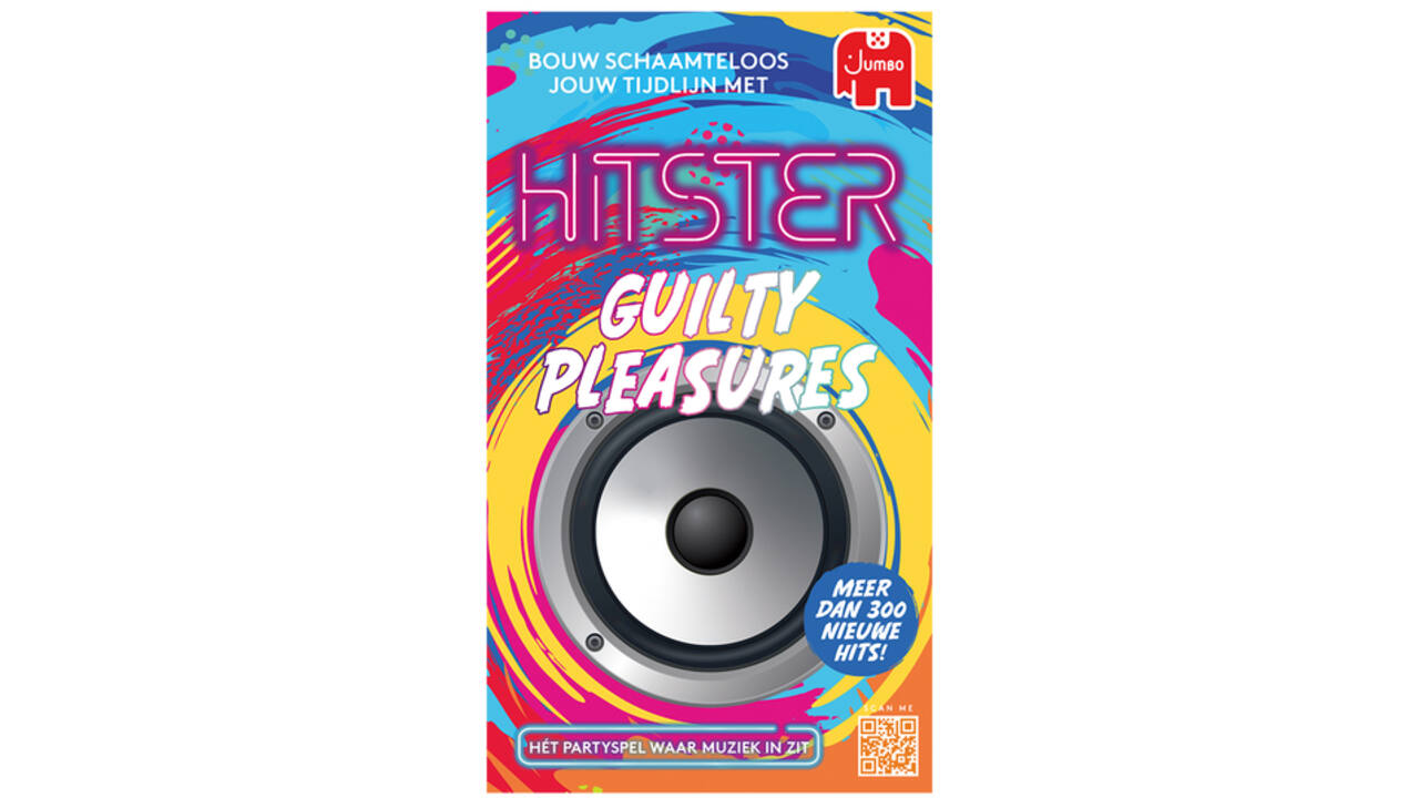 Muziekspel Hitster Guilty Pleasure 16+