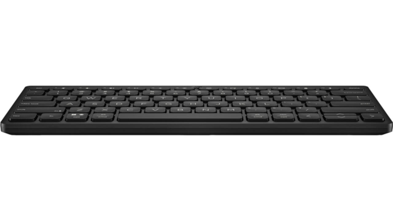 Toetsenbord HP 355 compact multi-device Qwerty zwart