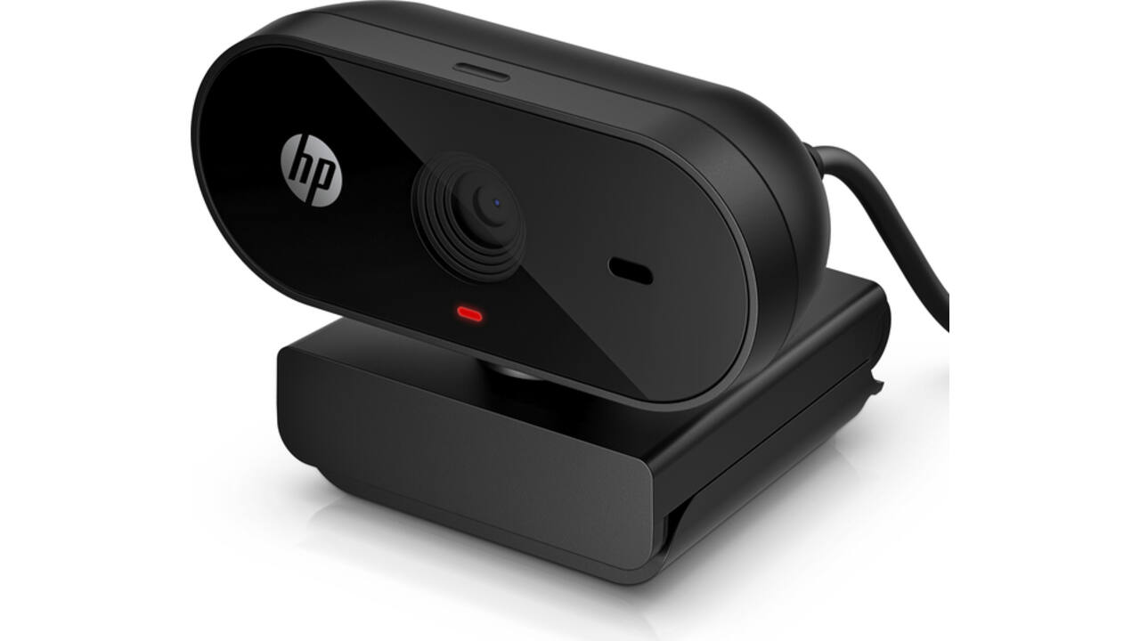 Webcam HP 325 FHD USB-A zwart