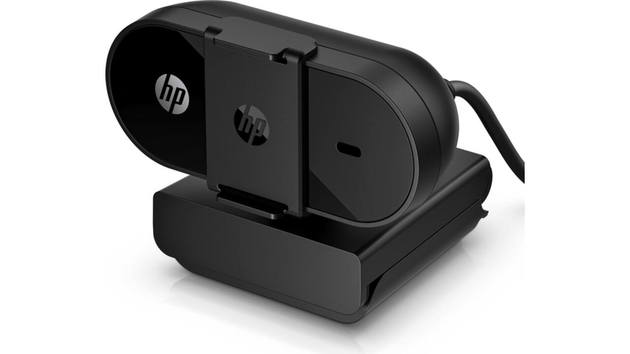 Webcam HP 325 FHD USB-A zwart